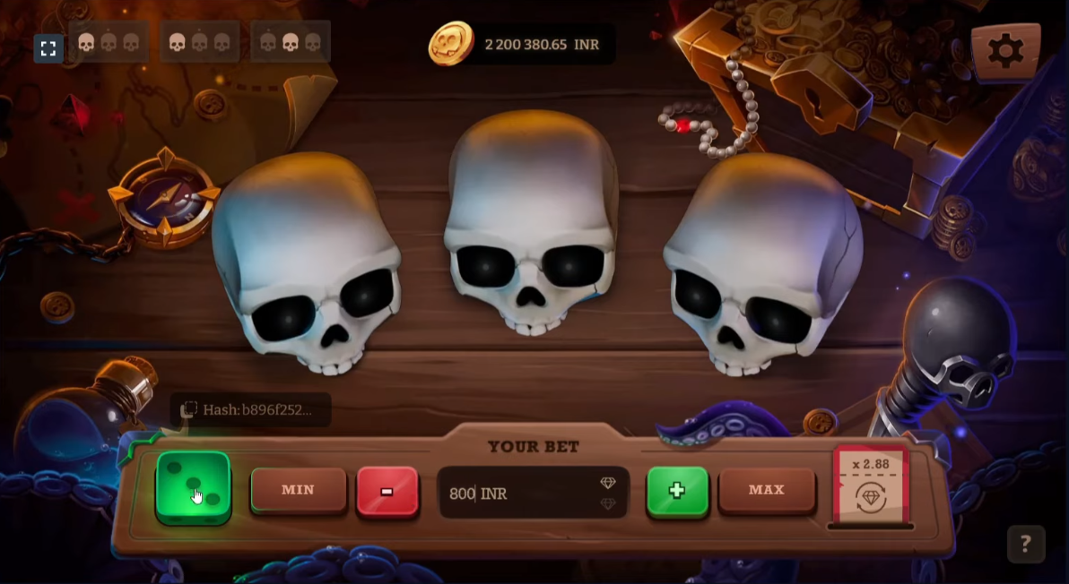 1win casino Brawl Pirates mobile game for Indian players